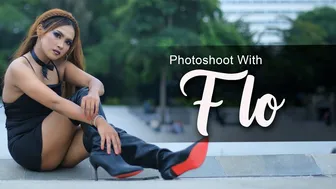 Photoshoot with FLO | model cantik dengan gaya keren di acara KFM lapangan banteng jakpus #1