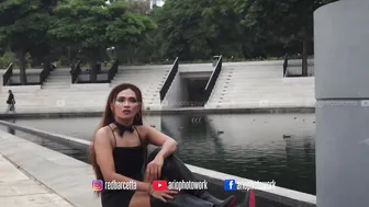 Photoshoot with FLO | model cantik dengan gaya keren di acara KFM lapangan banteng jakpus #5