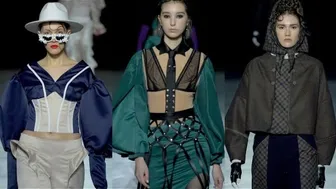 LVIV FASHION SCHOOL Graduate Show FW22/23 Ukrainian Fashion Week in 4K