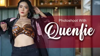 Photoshoot with QUENFIE | Beauty Beyond Words, Stunning Model Shooting #1