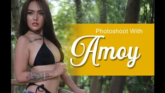 Photoshoot With AMOY | Model cantik berparas Asia yang keren #1