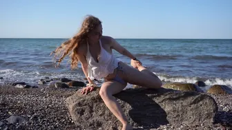 YOGA ON A STONE #6