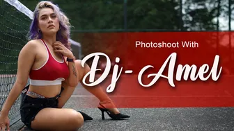 Photoshoot with DJ-AMEL | model keren dan cantik ini bikin kita terpukau