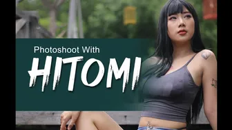 Photoshoot With HITOMI Cesi Tanaka | Model Cantik Berparas Japanese #1