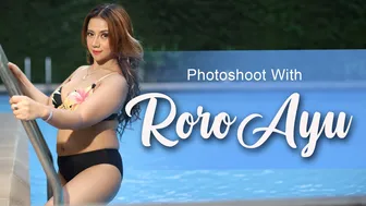 Photoshoot with RORO AYU | Model Cantik ini makin lama makin bikin Gemes aja