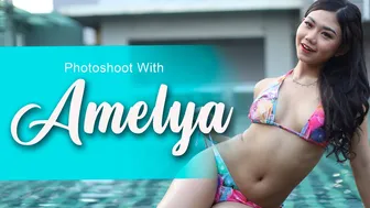 Photoshoot with AMELIA PUTRY | Model imut yang selelu tersenyum ramah #1