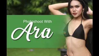 Photoshoot with ARA | Model cantik dan berbakat dari mojang selalu keren #repost