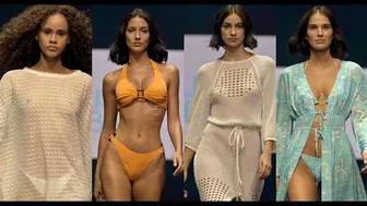 MELISSA ODABASH SWIMWEAR BEACHWEAR SS24 Gran Canaria Swim Fashion Week in 4K