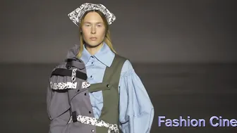 LVIV FASHION SCHOOL : Lviv Geometry NOSS2021 Ukrainian Fashion Week in 4K #2