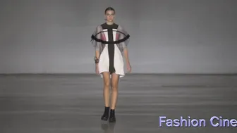 LVIV FASHION SCHOOL : Lviv Geometry NOSS2021 Ukrainian Fashion Week in 4K #8