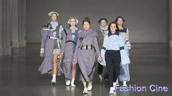 LVIV FASHION SCHOOL : Lviv Geometry NOSS2021 Ukrainian Fashion Week in 4K #9