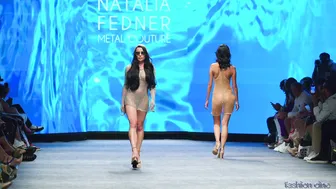 NATALIA FEDNER METAL COUTURE - Art Heart Fashion Miami Swim Week 23 in 4K #6