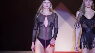 BLACK SECRET - SEXY LINGERIE Fashion Event KÖRPERNAH Nov 2017 in 4K #7