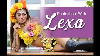 Photoshoot with LEXA | Model yang cantik di edisi Bunga lagi nih #1