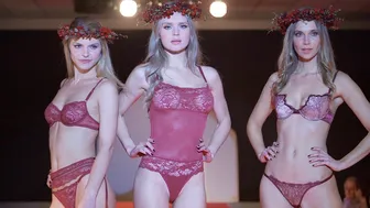 WHITE SECRET - SEXY LINGERIE Fashion Event KÖRPERNAH Berlin Nov 2017 in 4K