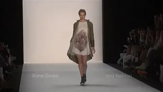 Anne Gorke at Mercedes-Benz Fashion Week Berlin in July 2013