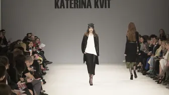 KATERINA KVIT AW2016 Ukrainian Fashion Week Kiev in 4K #2