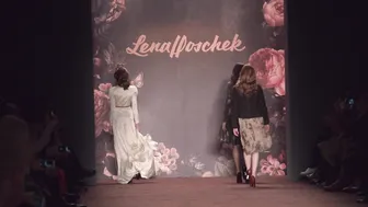 LENA HOSCHEK AW2016/17 Mercedes-Benz Fashion Week Berlin in 4K #10