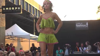 JuJu sexy lingerie runway show at walk of fashion Berlin 2013 #1