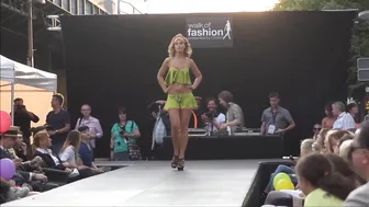 JuJu sexy lingerie runway show at walk of fashion Berlin 2013 #7