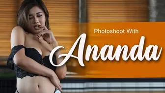 Photoshoot With ANANDA JULES | Model cantik ini gak ada obat kalau pose