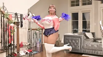 ♡ CUTE CHEERLEADER TRY ON HAUL ♡ Halloween 2023︱LILY DIOR #2