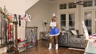 ♡ CUTE CHEERLEADER TRY ON HAUL ♡ Halloween 2023︱LILY DIOR #9