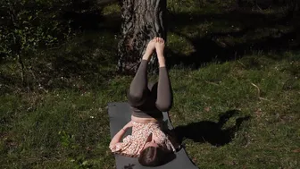 relaxing yoga in the nature♥️♥️ #8