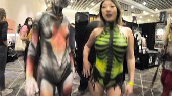 Body Painting Klaudia at Monsterpalooza 2022 #8