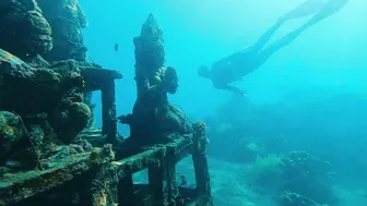 Snorkeling and Freediving in Amed, Bali - Lightening Strike in Summer Underwater Music Video #4