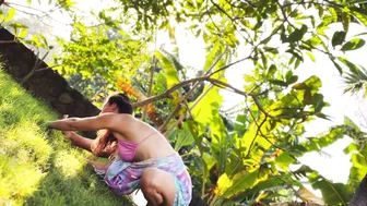 “Long Road Home” Music Yoga Flow in the Tropical Garden in Bali #8