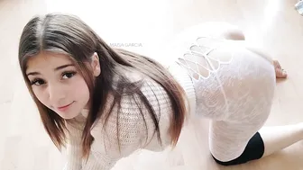 WHITE LINGERIE TWERKING | Mai #7