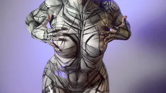 Wet Sketch Body Painting #9