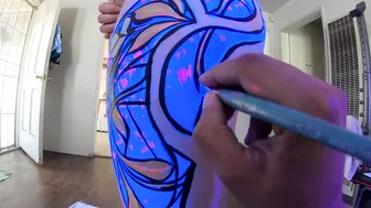 Stained Glass Body Painting #6