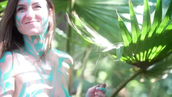 Body Painted Naked in Nature #8