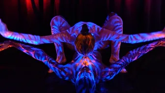 Blacklight Body Painting with NeoSutras