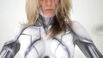 Natalie Mae Fembot Body Painting #9