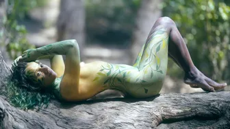 Forest Nymph Body Painting #1