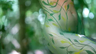 Forest Nymph Body Painting #2