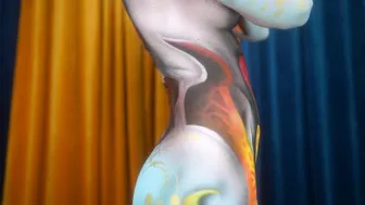 Body Painting as NFT Infinite Object