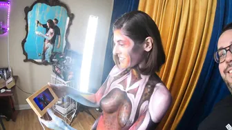 Body Painting as NFT Infinite Object #8