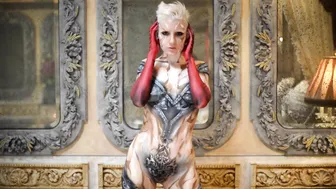 Extreme Body Paintings at an Incredible Location #9