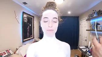 Covering Kat's Body with Watercolors #3