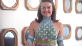 60s Mod Style Body Painting on Kapila #6