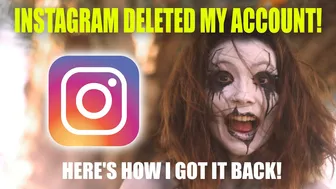 Instagram Disabled My Account and How I got it back!