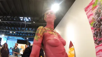 Roustan Gault Live Body Painting at Resin Hermosa Beach #7