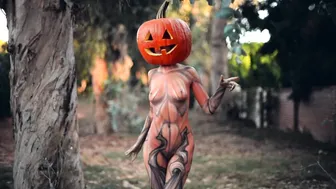 Happy Halloween from Roustan Body Paint #6