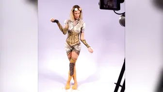 My Body Paintings for Snapchat's "Beauty Wow" Behind the Scenes #2