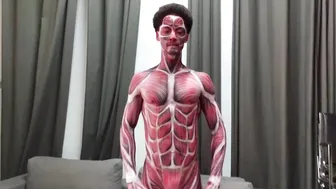 My Body Paintings for Snapchat's "Beauty Wow" Behind the Scenes #3