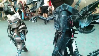 Lil Alien vs. Lil Predator #2